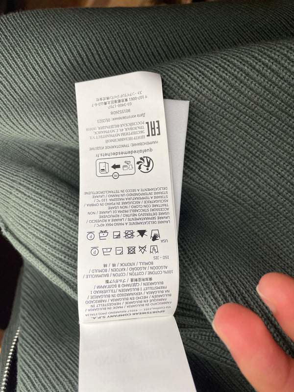 SI  Ribbed Soft Cotton Sage Green