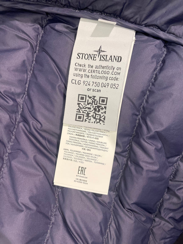 SI Garment Dyed Micro Yarn Hooded Down Jacket NAVY