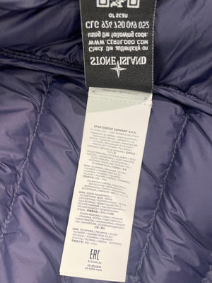 SI Garment Dyed Micro Yarn Hooded Down Jacket NAVY