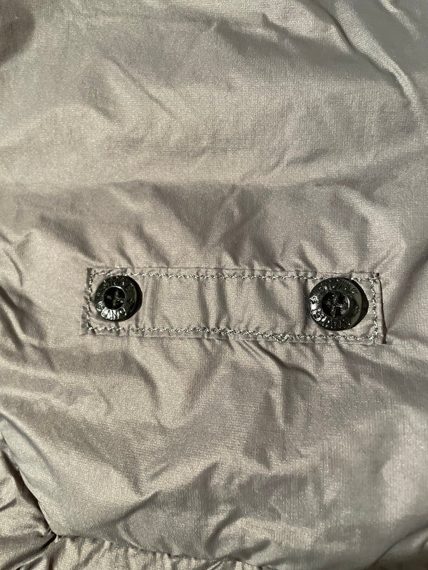 SI Gray Garment Dyed Micro Yarn Down Packable Gilet