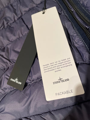 Stone Island Vest Dark Blue Foldable