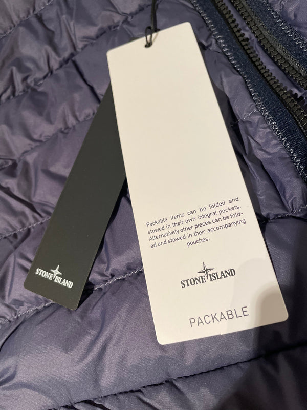 Stone Island Vest Dark Blue Foldable