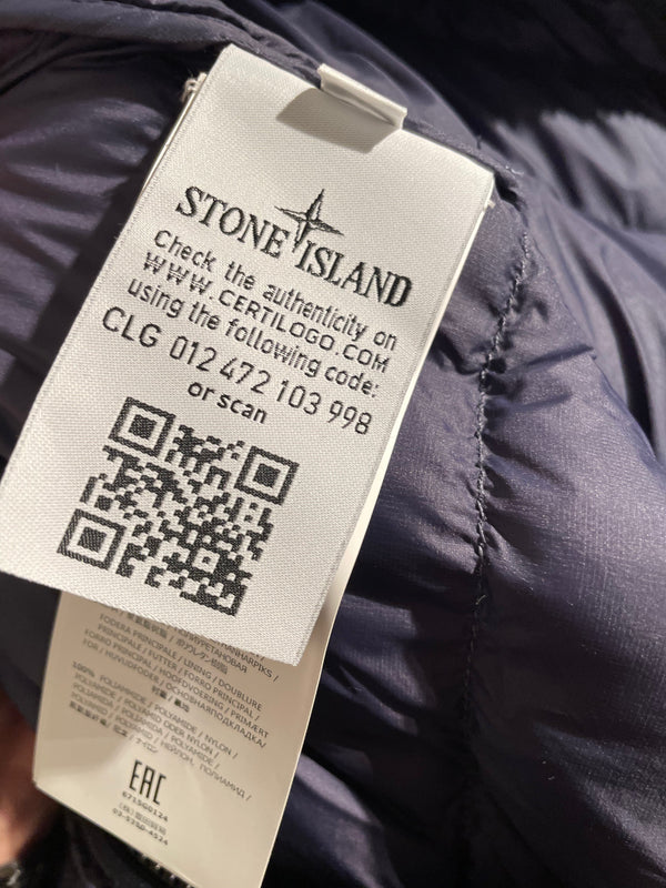 Stone Island Vest Dark Blue Foldable