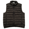 SI Black Garment Dyed Micro Yarn Down Packable Gilet